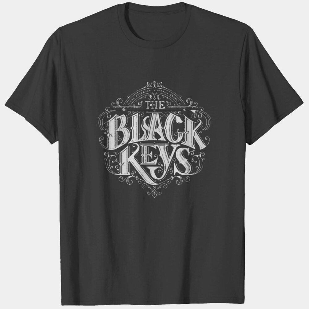 Black Keys Reverse White The Black Keys Tshirt